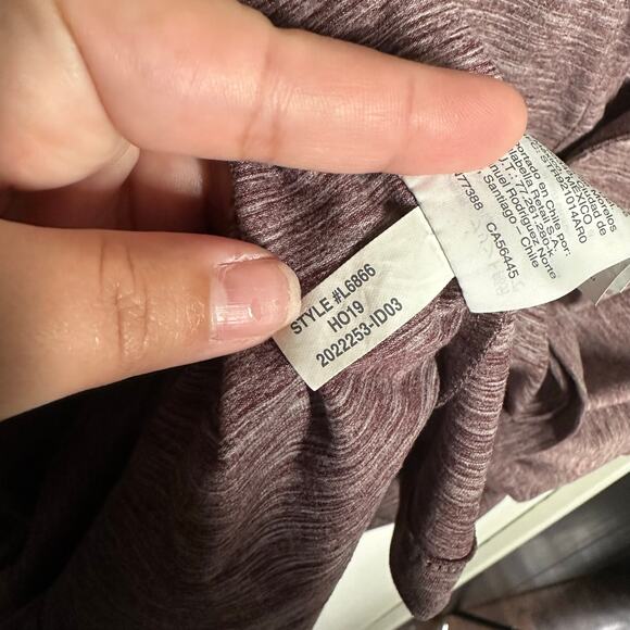 J. Crew Men's Heathered Purple Performance Polo Shirt Size XL Athletic Golf - Picture 7 of 8